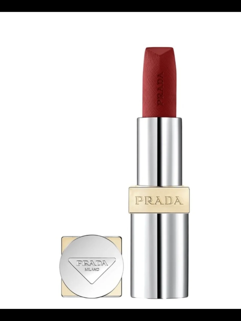 Prada Monochrome Hyper Matte Lipstick B03 Mahogany NIB✨FREE GIFT WITH EVERY BUY
